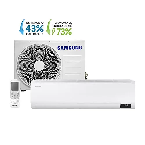 [PRIME] Ar Condicionado Split 18000 Btus High Wall Inverter Samsung Ultra Quente e Frio Ar18bshzcwknaz 220v