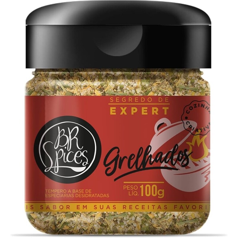 Tempero Pote Br Spices Segredo De Expert Grelhados 100G