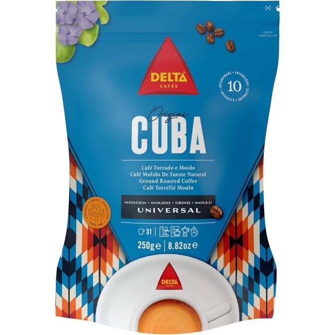 Café Torrado e Moído Delta Q Cuba 250g