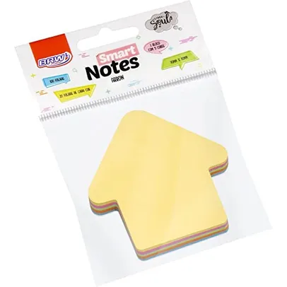 [R$ 4 +por- & 17+ unid] Bloco Adesivo Smart Notes Seta Pastel Bloco com 100 Folhas, BRW