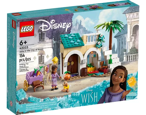 Lego Blocos De Montar Asha Na Cidade De Rosas Da Disney 43223