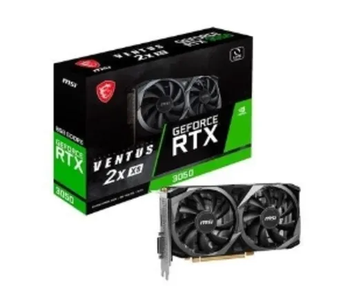 Placa de Vídeo MSI RTX 3050 Ventus 2X XS OC NVIDIA GeForce, 8GB GDDR6 - 912-V809-4266