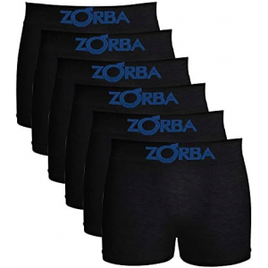 Kit 06 Cuecas Zorba Boxer Algodão Infantil 678