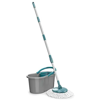 [R$30,90 Cupom Missões] Mop FIT Giratório, Balde 8L