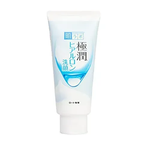 [REC] Hada Labo Tokyo Gokujyun Face Wash - Sabonete Hidratante Facial Com Ácido Hialurônico 100G