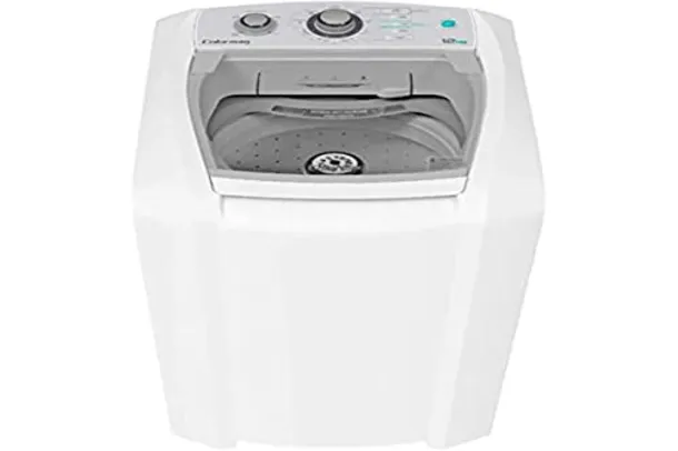 Colormaq Maquina de Lavar Roupas Automatica 12KG LCA12 Turbo Lavagem Branco 127V