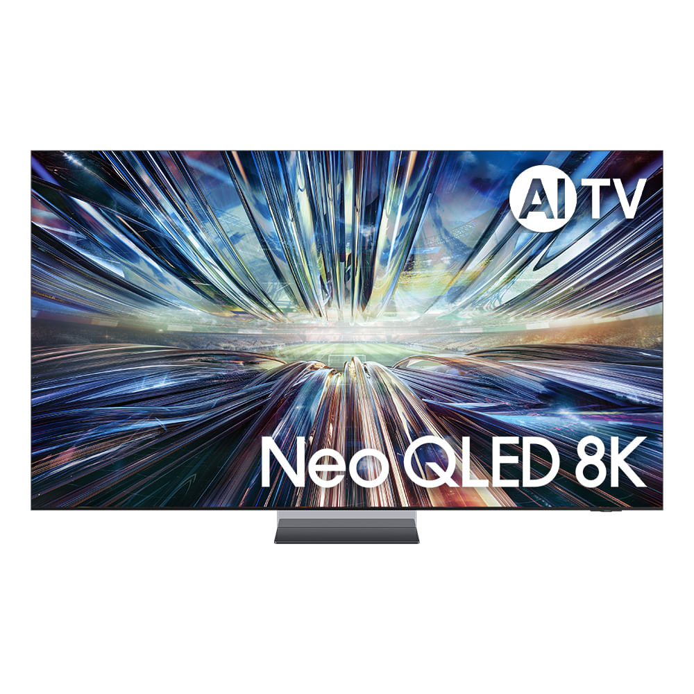 Samsung AI Big TV 85&quot; Neo QLED 8K 85QN900D 2024, Processador com AI, Upscaling 8K AI, Mini LED, Som em Movimento Pro, Alexa built in