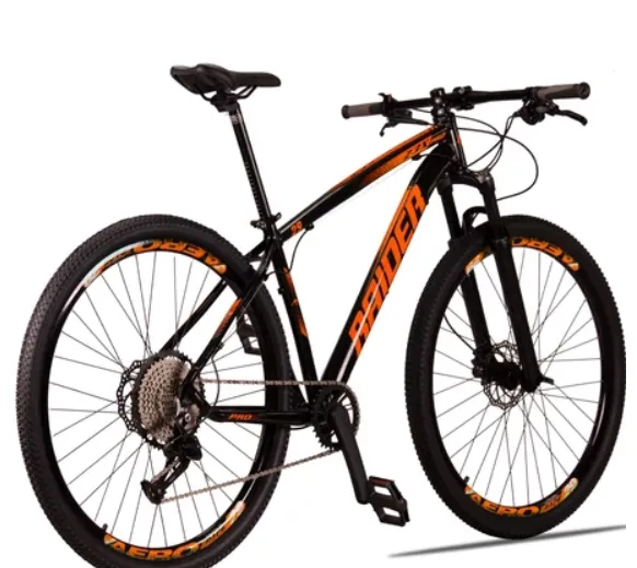 Bicicleta 29 Raider Z3X Pro 12V Freio Hidráulico Suspensão com Trava no Guidão