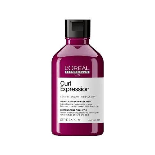 [REC] Shampoo Hidratante L'Oréal Professionnel Intense Moisturizing Curl Expression, Hidrata e Desembaraça, Para Cabelos Cacheados e Crespos - 300ml