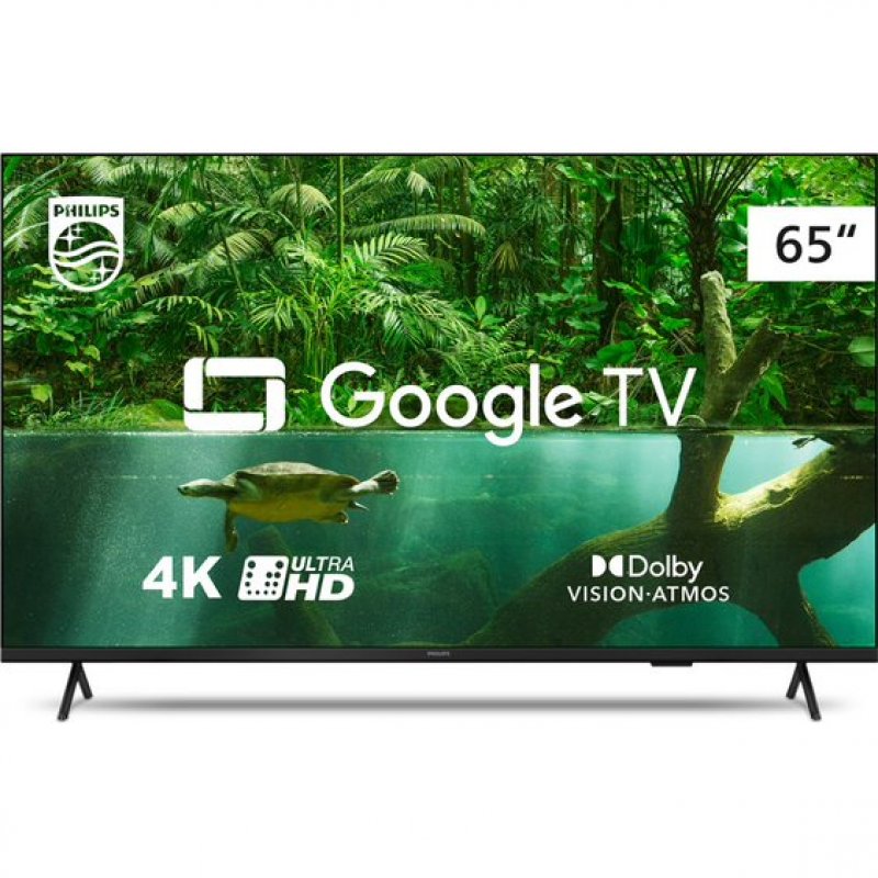 Smart Tv Philips 65" Led 4k Uhd Google Tv 65pug7408/78