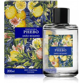 Deo Colônia Phebo Limão Siciliano 200ml