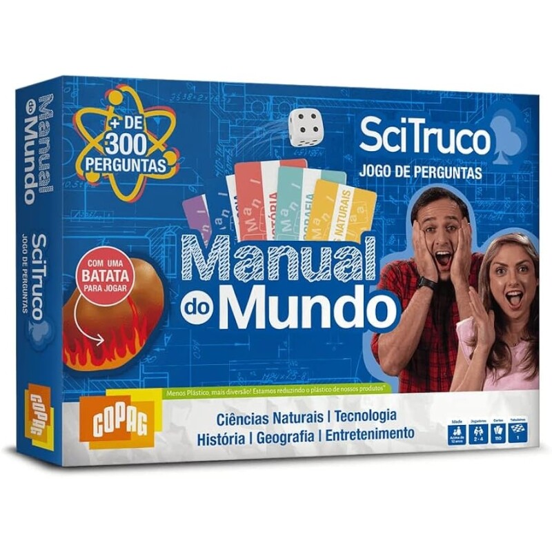 Jogo Sci Truco Manual Do Mundo - Copag