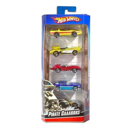 [APP] Hot Wheels Pacote 5 Carrinhos sortidos - Mattel