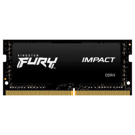 Memória RAM Kingston Fury Impact 8GB 3200MHz DDR4 CL20 Para Notebook - KF432S20IB/8