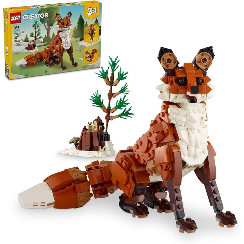 LEGO Set Creator 31154 Animais da Floresta: Raposa Vermelha - 667 Peças