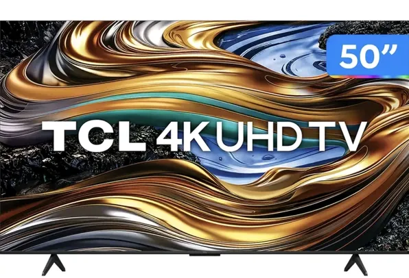 Smart TV 50 4k UHD Led TCL 50P755 Wi-fi Bluetooth 3 Hdmi 1 usb