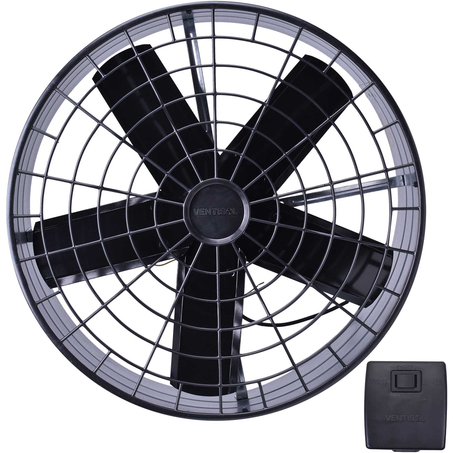 Ventilador Exaustor 50Cm 1/4Cv 1200Rpm 220V Ventisol