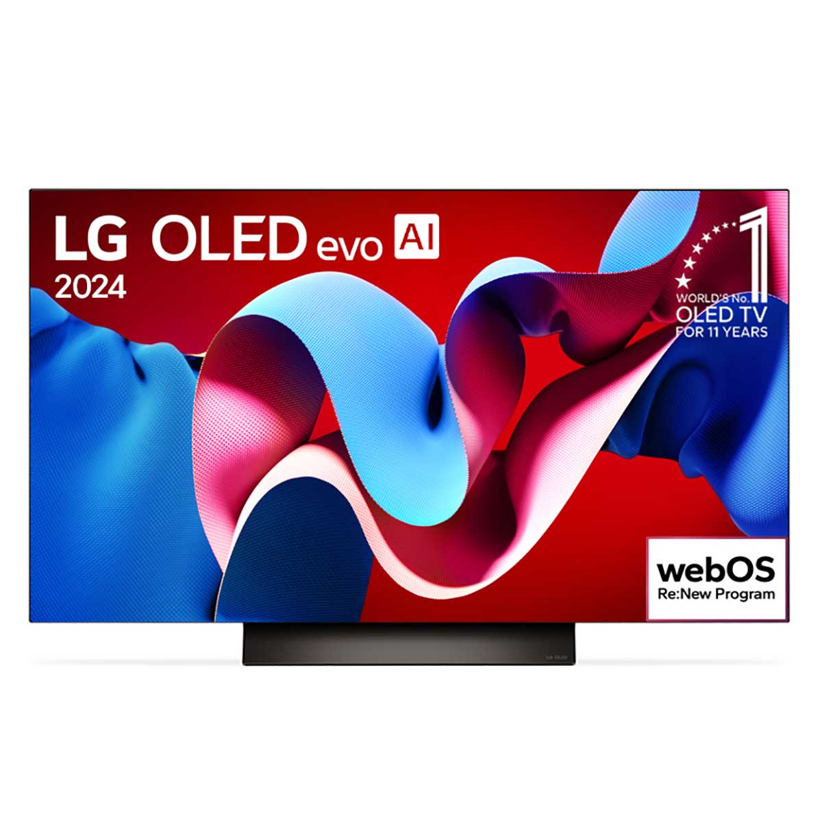 Smart TV LG 55" OLED evo AI C4 4K 2024 - OLED55C4PSA.AWZ