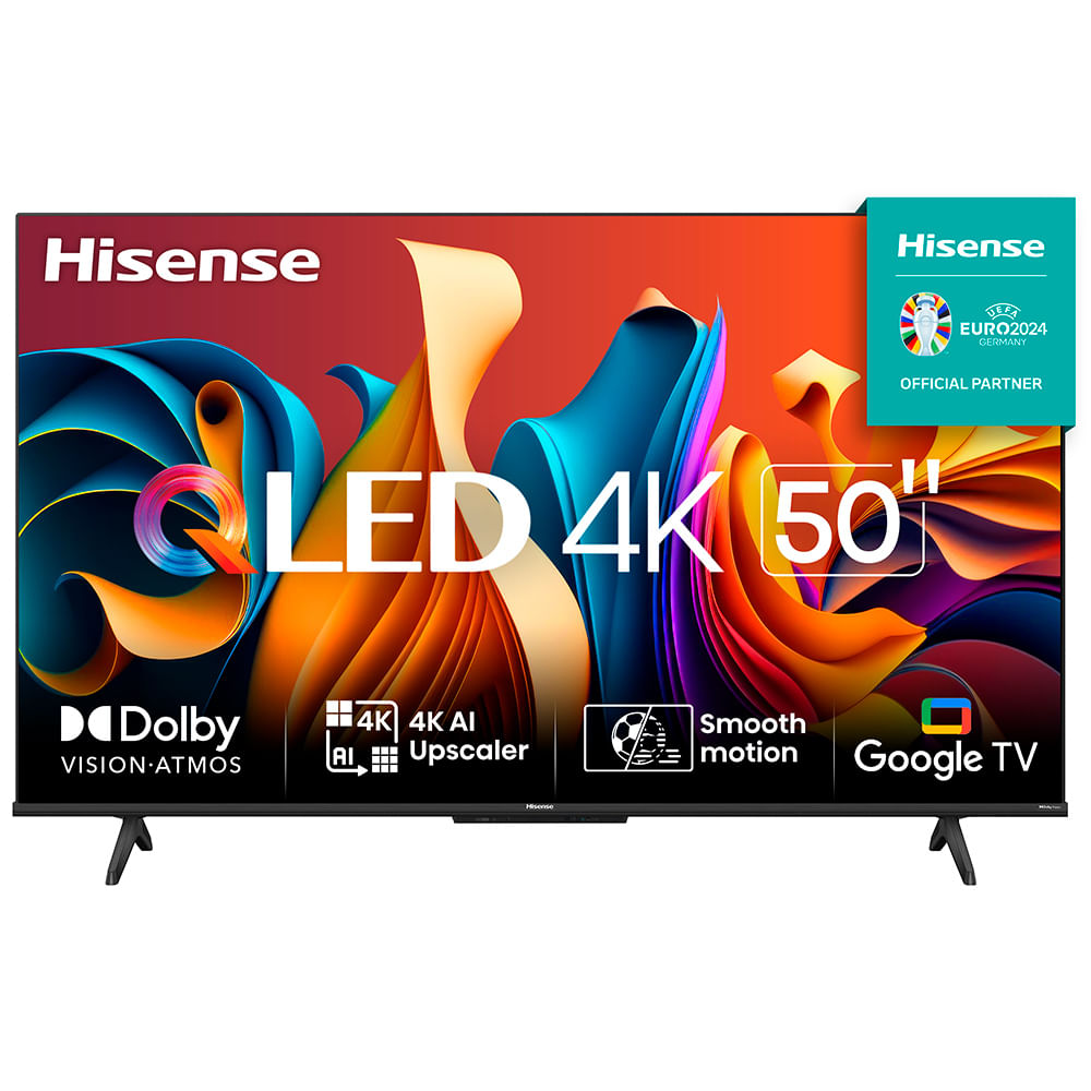 Smart TV Hisense QLED 4K UHD 50" 50Q6N com Wi-Fi - 50A51HUA