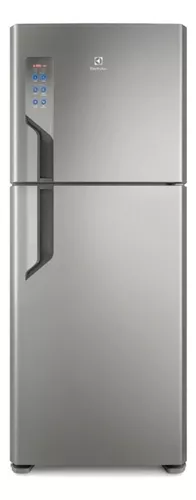 Geladeira frost free Electrolux Freezer TF55S Inox com freezer 431L 127V