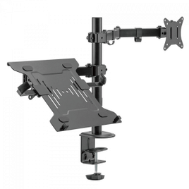 Suporte de Mesa Fortrek Articulado Para Monitor e Notebook FK485S