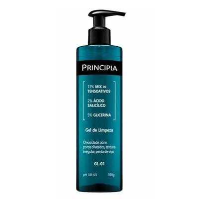 [Prime] Gel de Limpeza Principia 2% Ácido Salicílico + 5% Glicerina com 350g