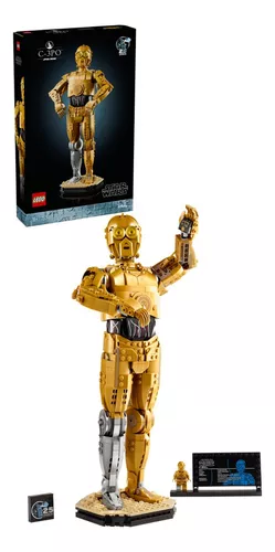 Figura de droide montável LEGO® Star Wars C-3po 75398