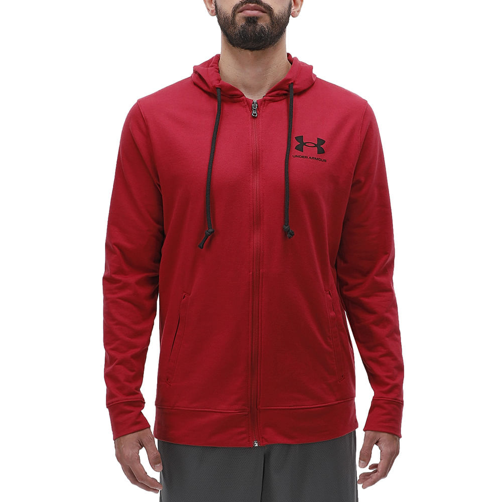 Moletom de Treino Masculino Under Armour Rival Terry LC FZ