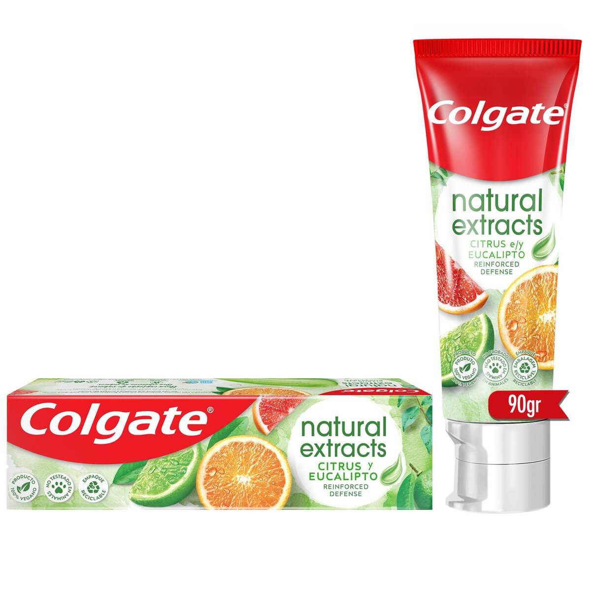 Creme Dental Colgate Natural Extracts Defesa Reforcada 90g