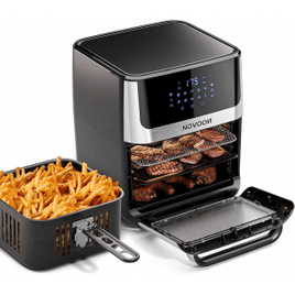 Fritadeira Elétrica Digital Novoon 12L 1800W 4 em 1