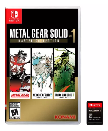 Jogo Metal Gear Solid Master Collection Vol 1 - Nintendo Switch