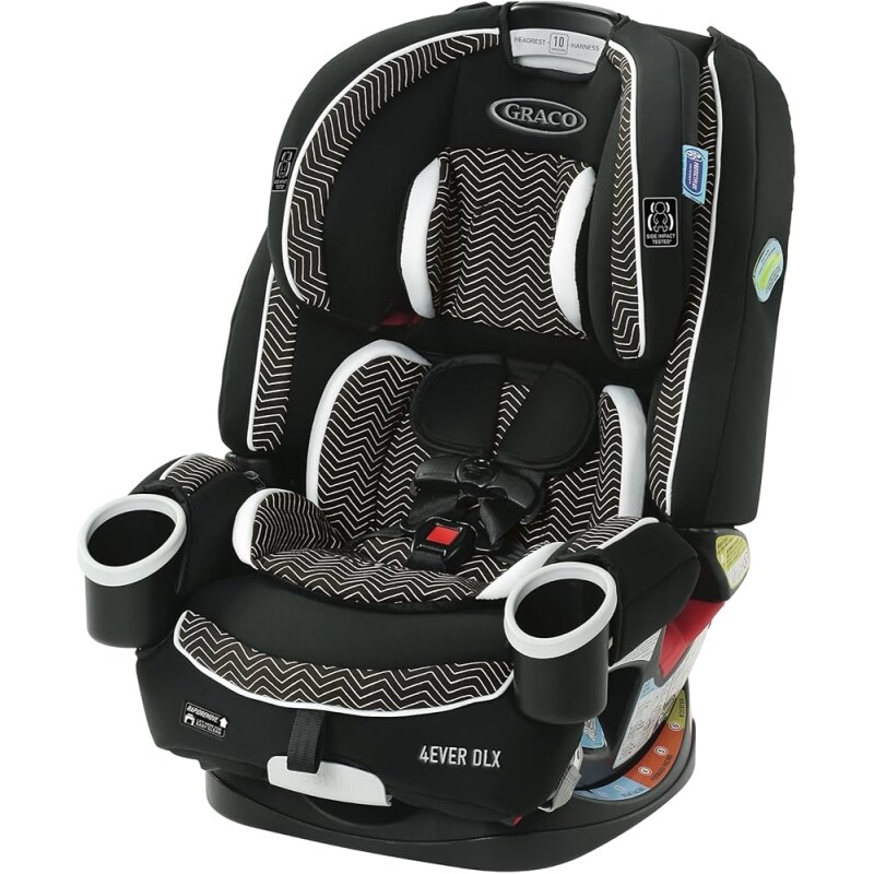 Graco Cadeira de Carro Infantil 4Ever DLX 4 em 1 Zagg