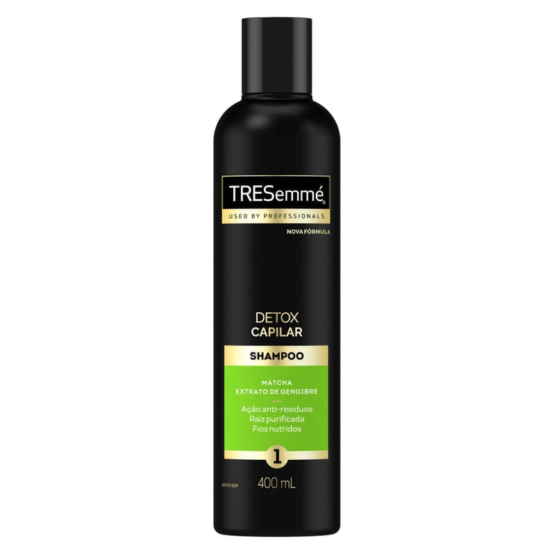 (Regional) Shampoo TRESemmé Detox Capilar 400ml