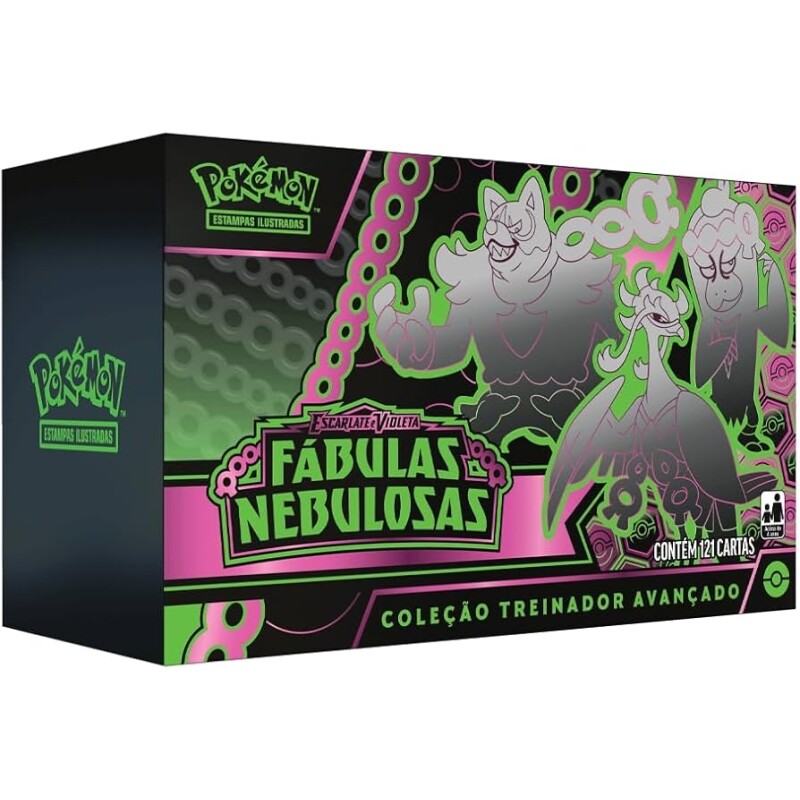 Treinador Avançado Pokémon TCG Fábulas Nebulosas Cor: Estampado - Copag