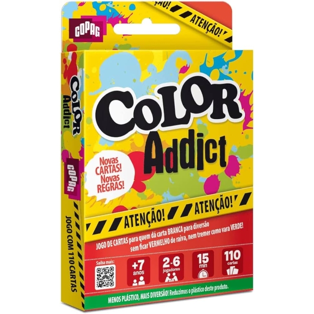 Jogo de Cartas Color Addict Cartucho - Copag