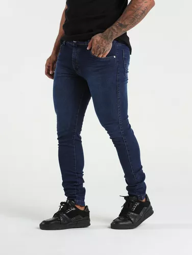 Calça Jeans Masculina Skinny Com Super Lycra Linha Premium