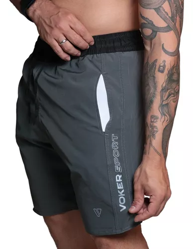 3 Shorts Sport Masculino Elastano Bermudas Academia Treino