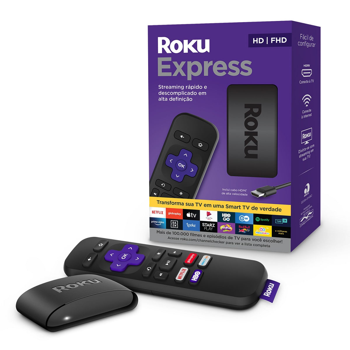 Streaming Box Roku Express - 3930BR