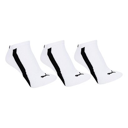 Meia Cano Baixo Puma Logo Pacote com 3 Pares