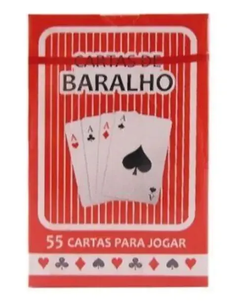 (R$4,50 cada) Kit com 10 Baralho - Jogo de Cartas