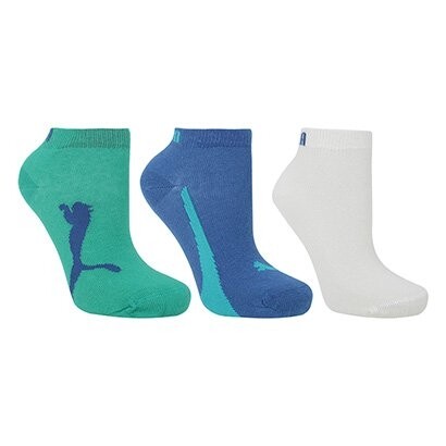 Kit Meia Infantil Puma Cano Curto 3 Pares