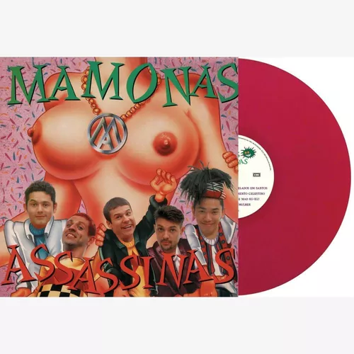 Vinil Mamonas Assassinas - Vinil Colorido - Vermelho Mamonas