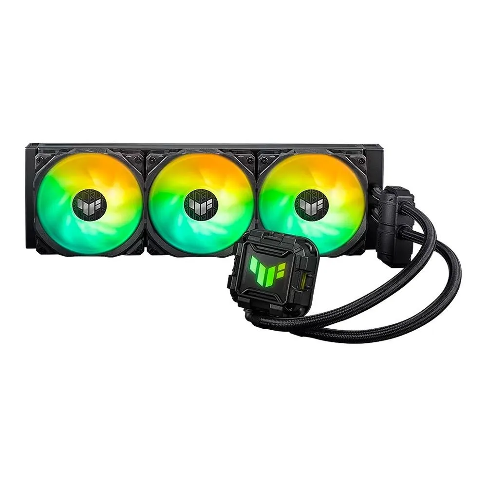 [App]Water Cooler Asus TUF Gaming LC 360 II ARGB, 360mm, AMD e Intel, Preto - 90RC00M1-M0UAY0