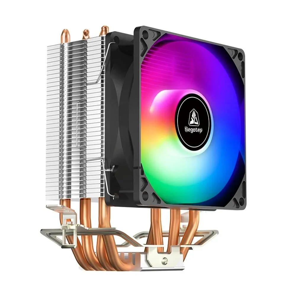 Air Cooler [APP]Segotep Frozen TS4-M, RGB, Intel e AMD, 90mm, Preto - SEG-AIR-FTTS4-WW