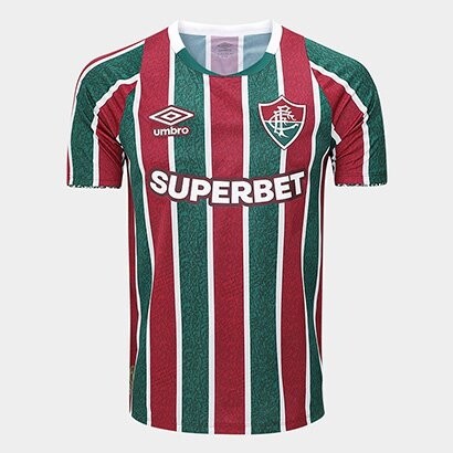 Camisa Fluminense I 24/25 s/n° Torcedor Umbro - Masculina