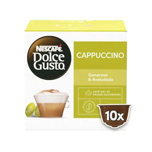 (REC)NESCAFÉ DOLCE GUSTO Café em Cápsula Cappuccino 10 Cápsulas