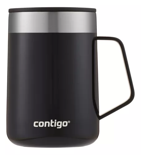 Caneca Térmica Contigo Steel Mug 414ml Preto Liso