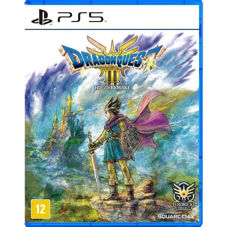 Jogo Dragon Quest III HD-2D Remake - PS5