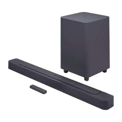 Soundbar JBL Bar 500 Bluetooth 295W RMS Subwoofer Sem Fio 5.1 Canais - JBLBAR500PROBLKBR