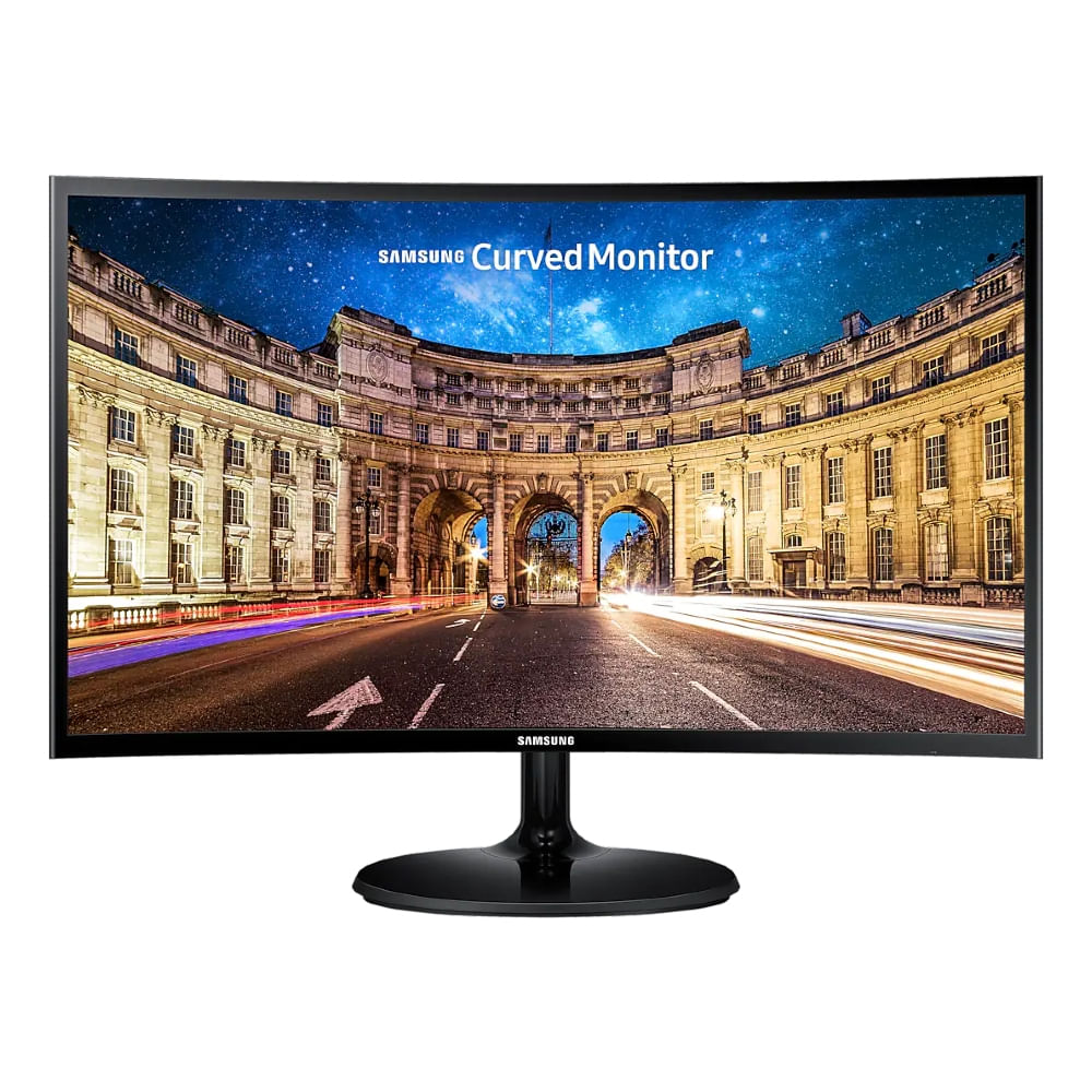 Monitor Curvo Samsung 27"; FHD, HDMI, VGA, Freesync, CF390